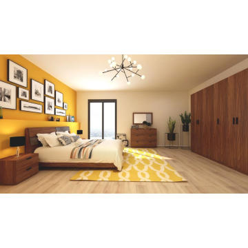 Dark Walnut Wooden Adult Bedroom Furniutre Set